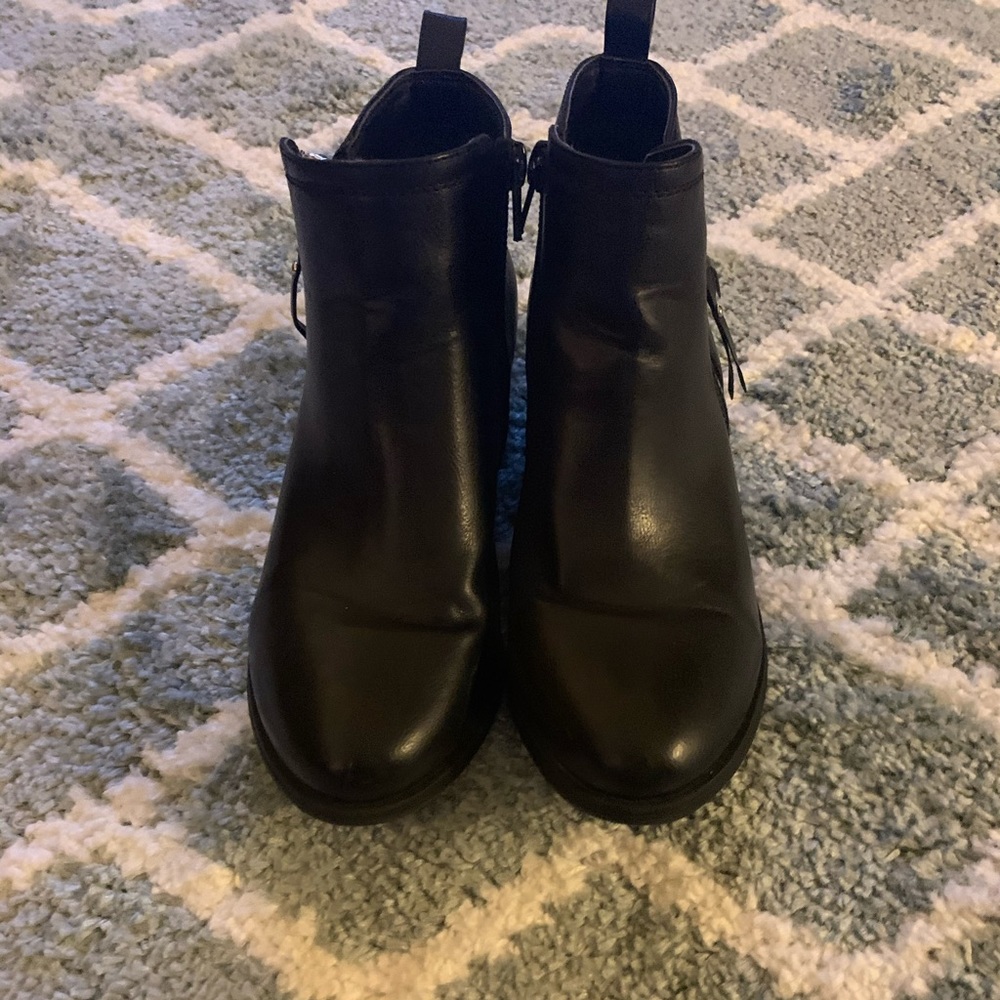 Black booties